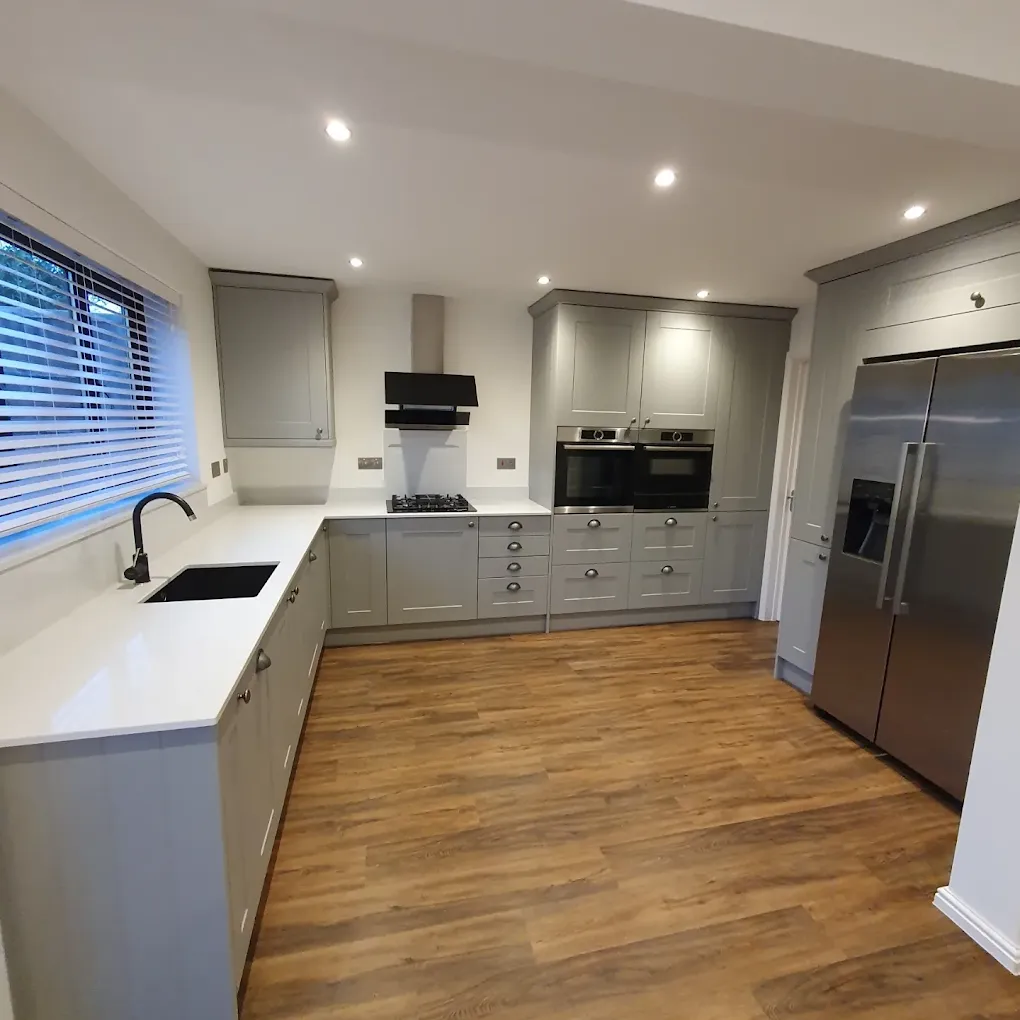 Renovated interior space by CIN Construction